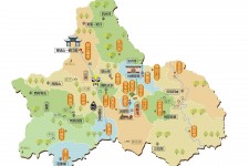 兴化景点地图(景点地图手绘)